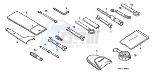 CB600F39 F / CMF ST drawing TOOLS