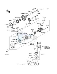 ZZR1400_ABS ZX1400FDFA FR GB XX (EU ME A(FRICA) drawing Starter Motor