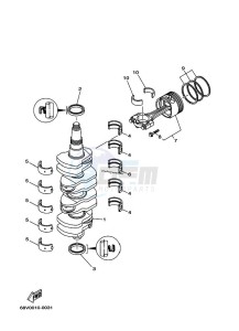 F115TLRC drawing CRANKSHAFT--PISTON