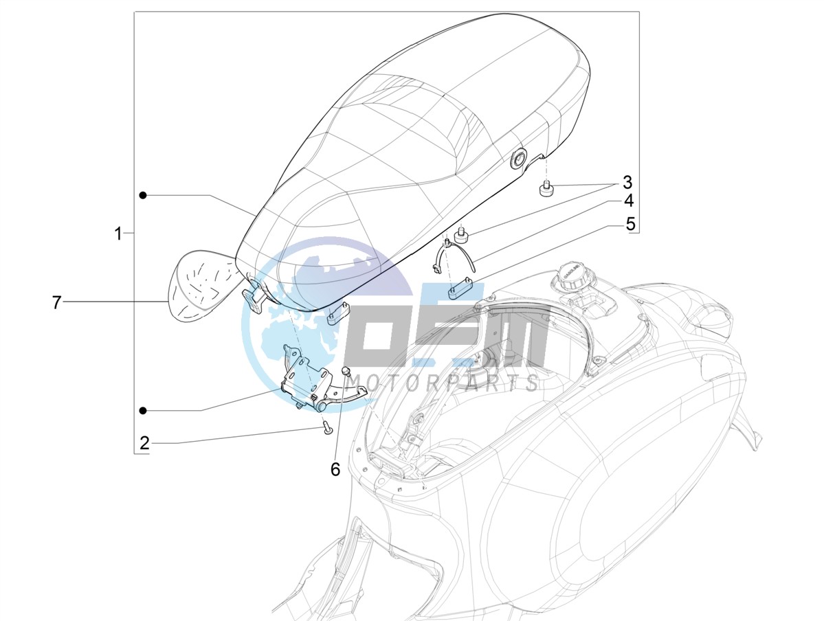 Saddle/seats