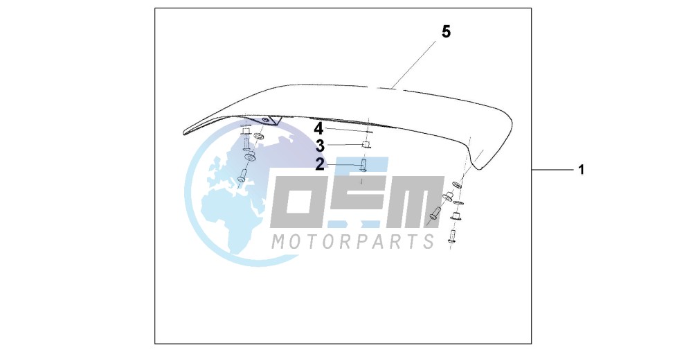 TOP BOX SPOILER DIGITAL SILVER