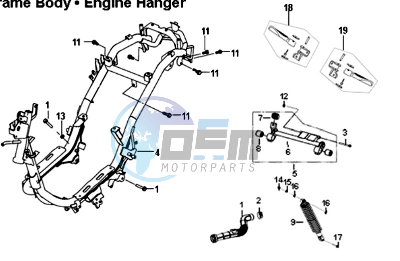 FRAME / ENGINE MOUNT