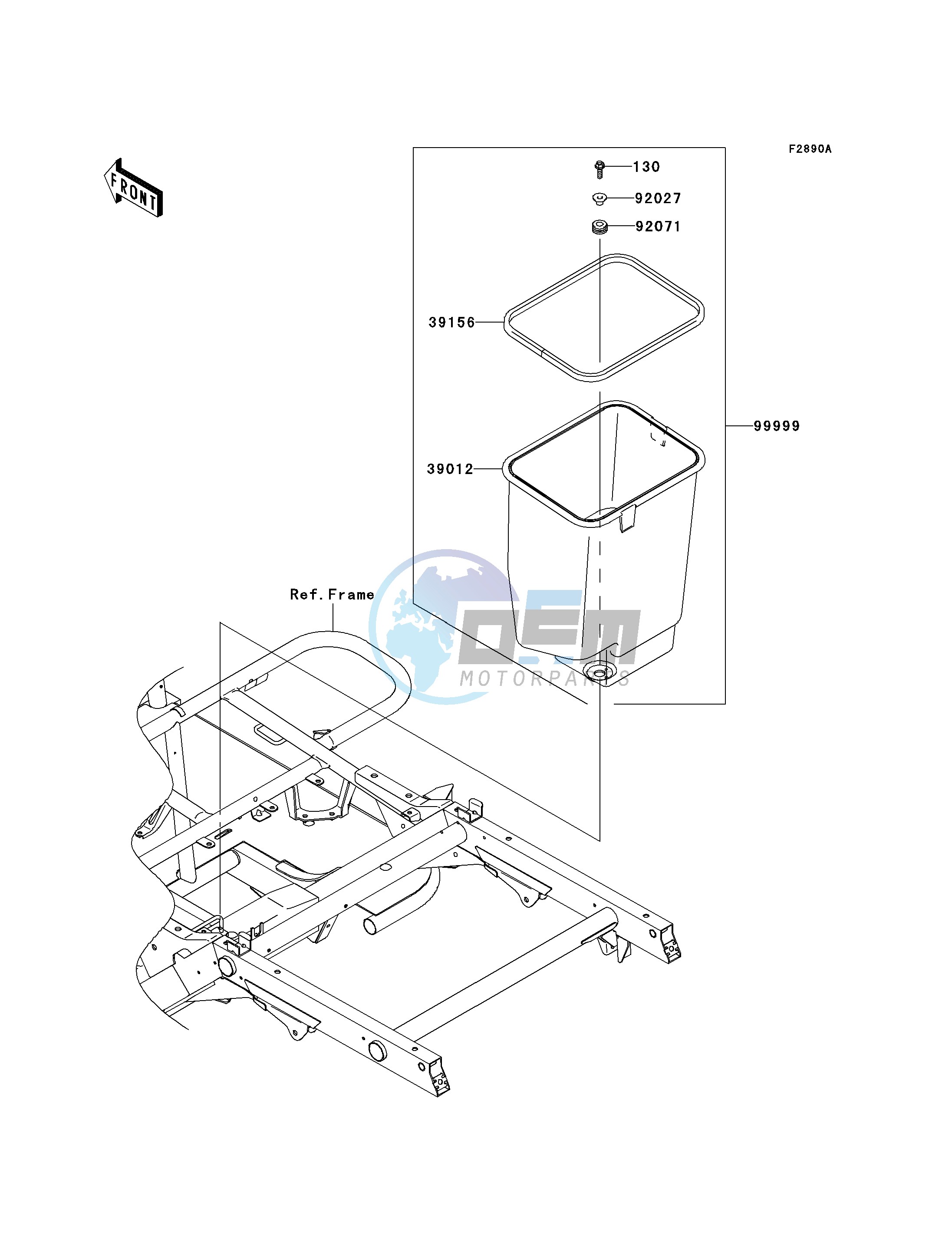 OPTIONAL PARTS-- FRAME- -