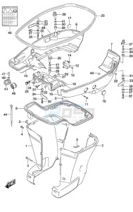 DF 250AP drawing Side Cover