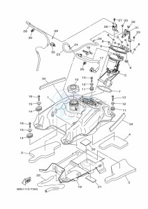 YFM450FWB YFM45KDXK (BJ59) drawing FUEL TANK