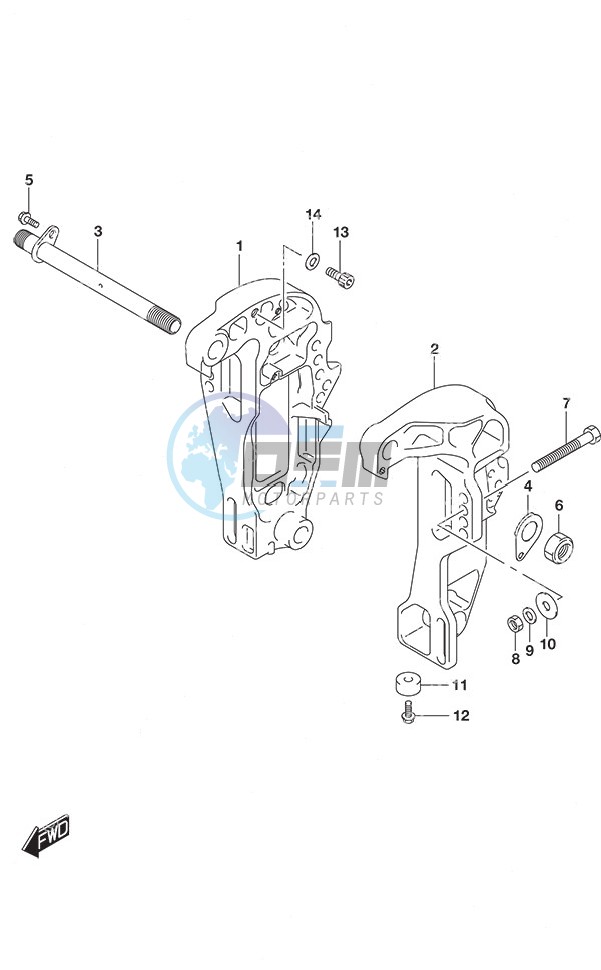 Clamp Bracket High Thrust