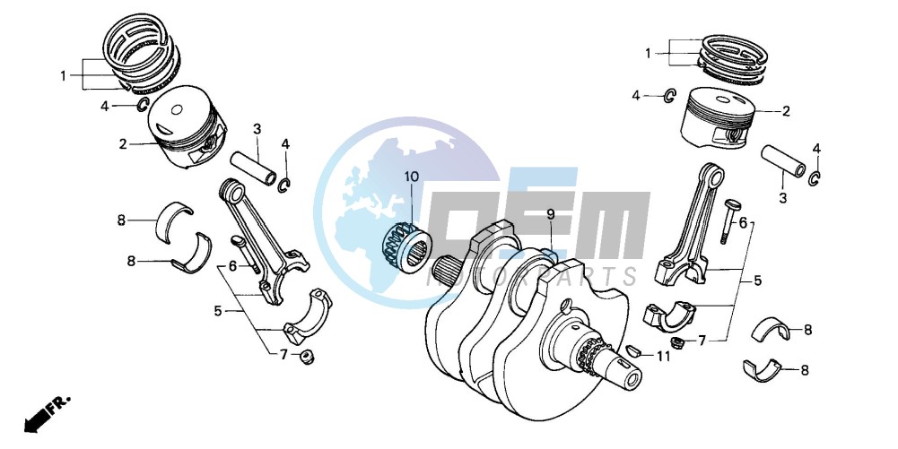 CRANKSHAFT/PISTON