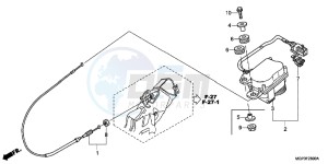 CBR1000RRC drawing SERVO MOTOR