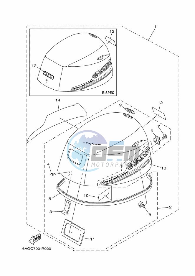 TOP-COWLING