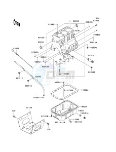 KAF 950 B [MULE 3010 DIESEL 4X4] (B2-B3) [MULE 3010 DIESEL 4X4] drawing CRANKCASE