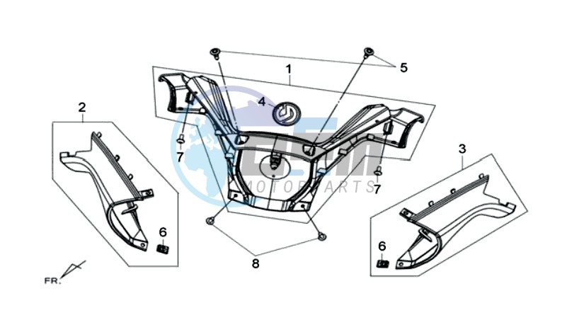 COWLING HANDLEBAR