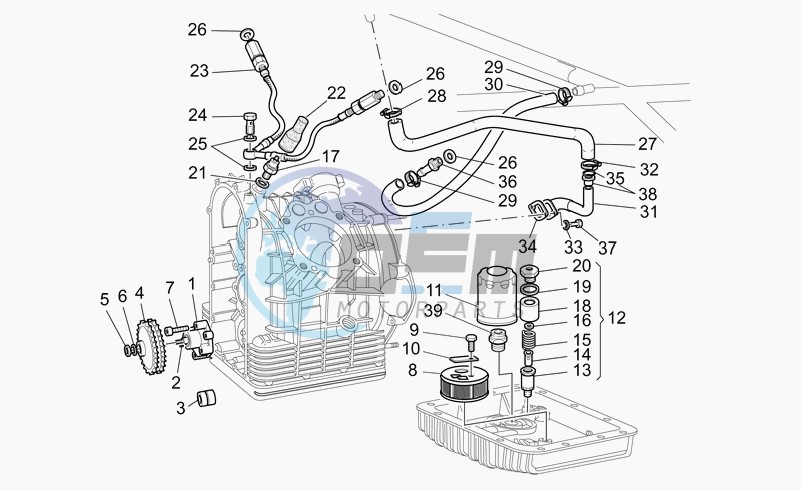 Supply - oil pump