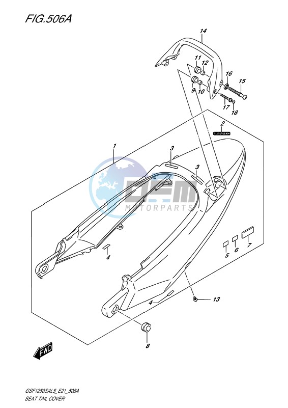 SEAT TAIL COVER