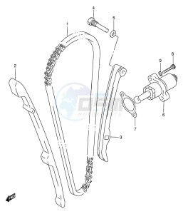 LT-A500F (E3-E28) drawing CAM CHAIN