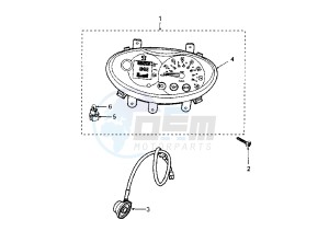 LOOXOR - 100 cc drawing DASHBOARD UNIT