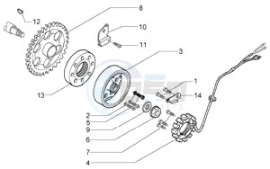 Nexus 500 drawing Flywheel magneto