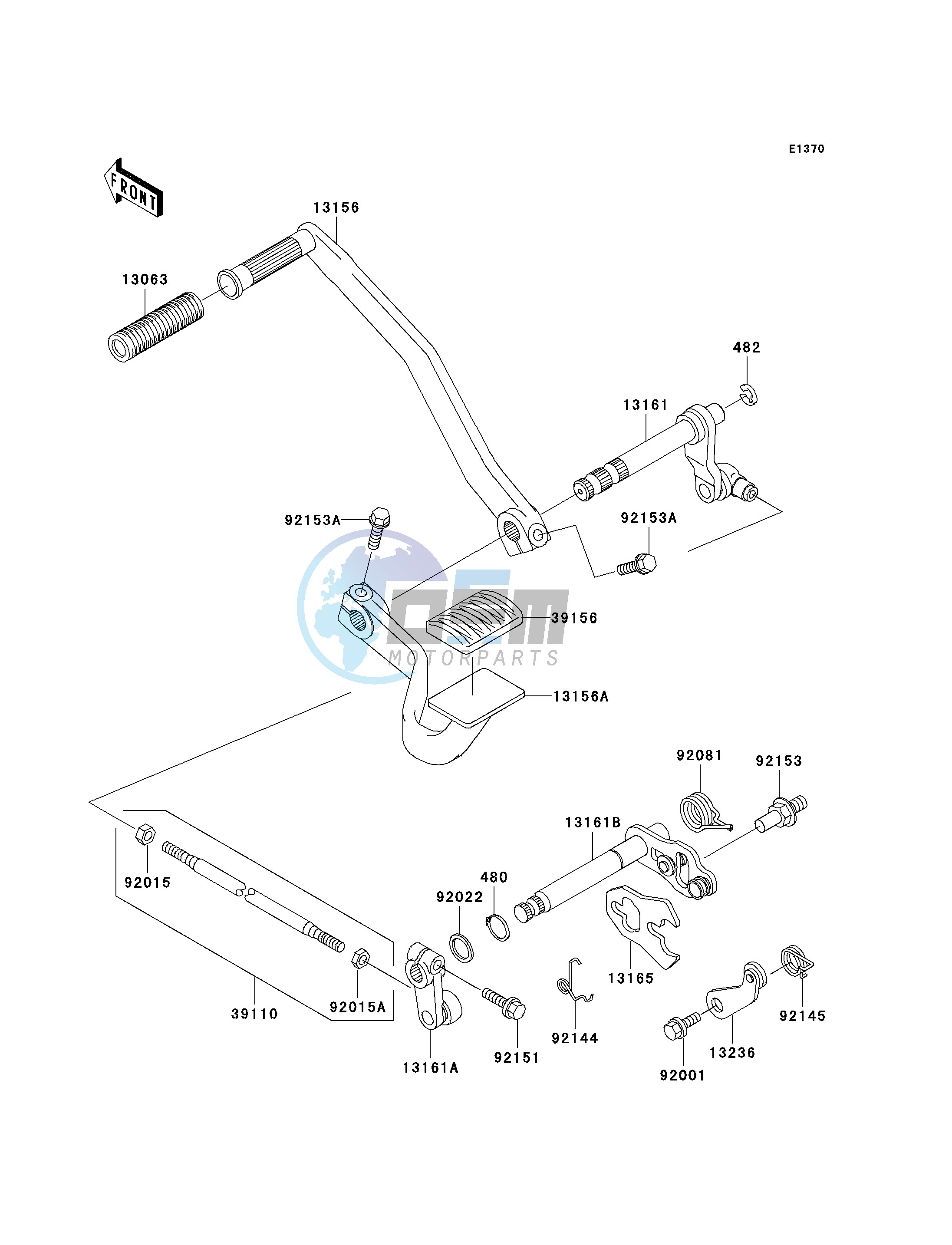 GEAR CHANGE MECHANISM