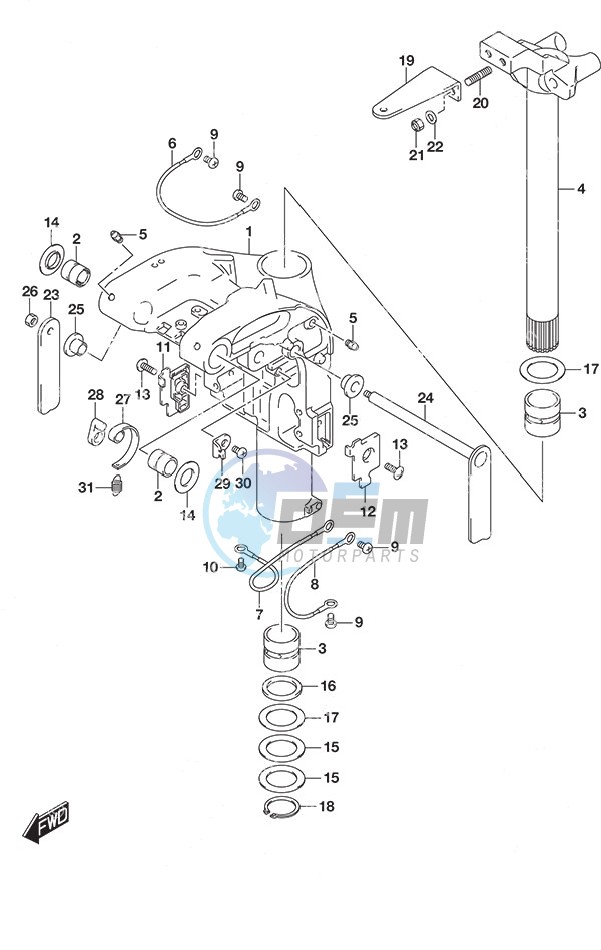 Swivel Bracket High Thrust