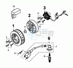 FIGHT ZA 30 (DK) drawing IGNITION PART