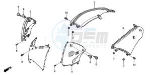 NES125 drawing BODY COVER