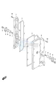 DF 225 drawing Exhaust Cover