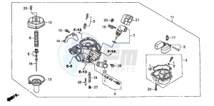 NPS50 drawing CARBURETOR (NPS503)