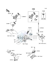 VN1700_CLASSIC_ABS VN1700FBF GB XX (EU ME A(FRICA) drawing Ignition Switch