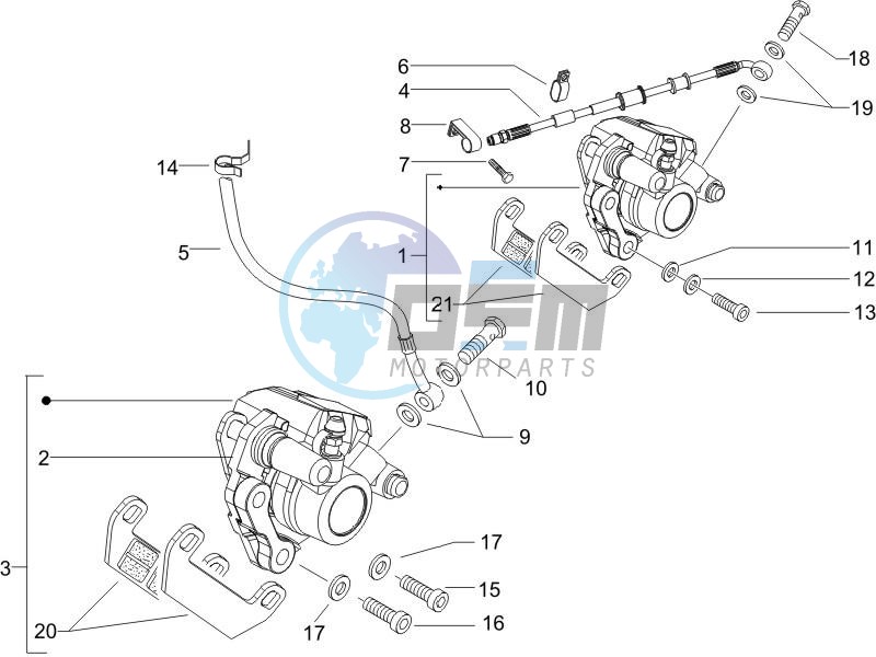 Brakes hose  - Calipers