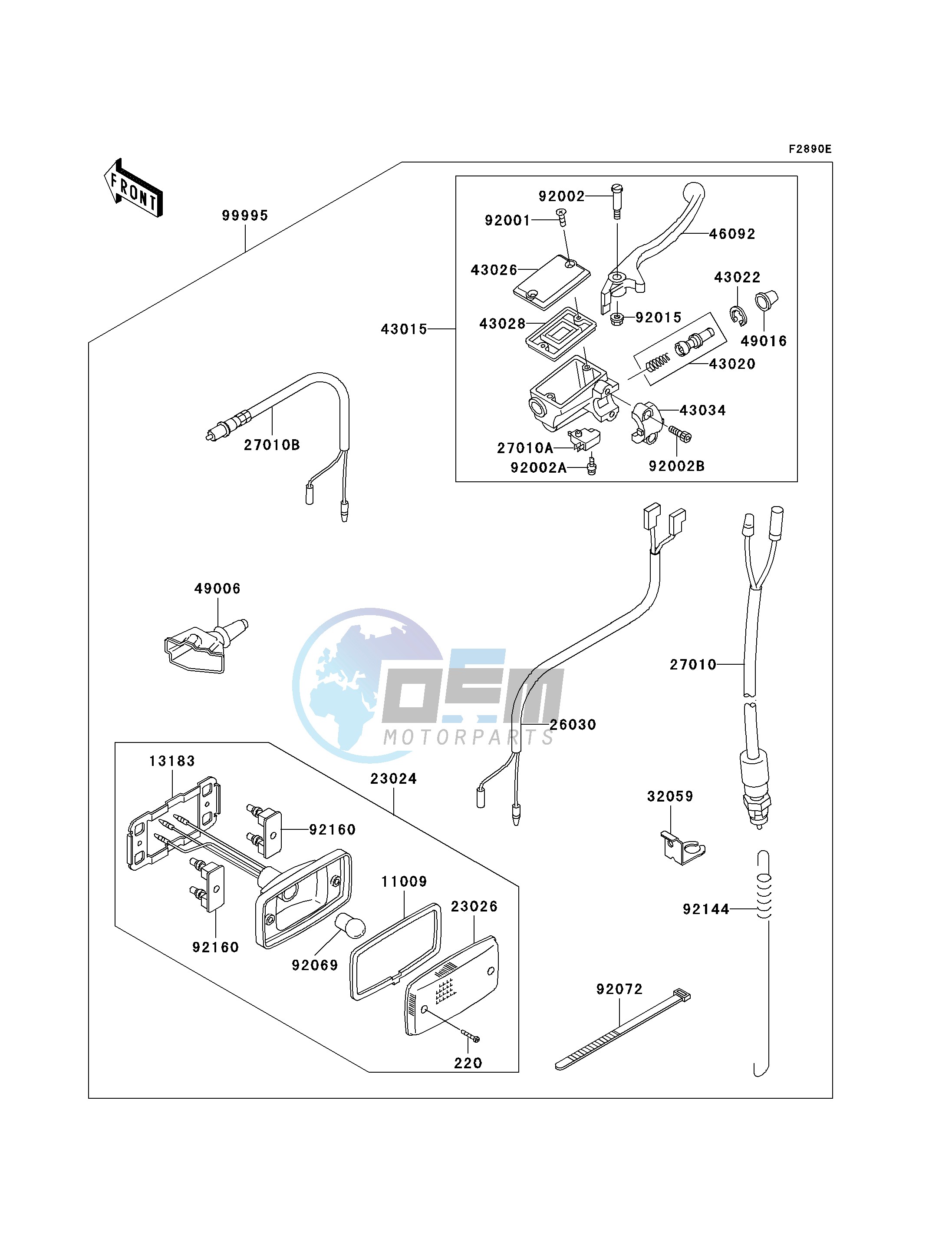 OPTIONAL PARTS -- BRAKE SWITCH- -