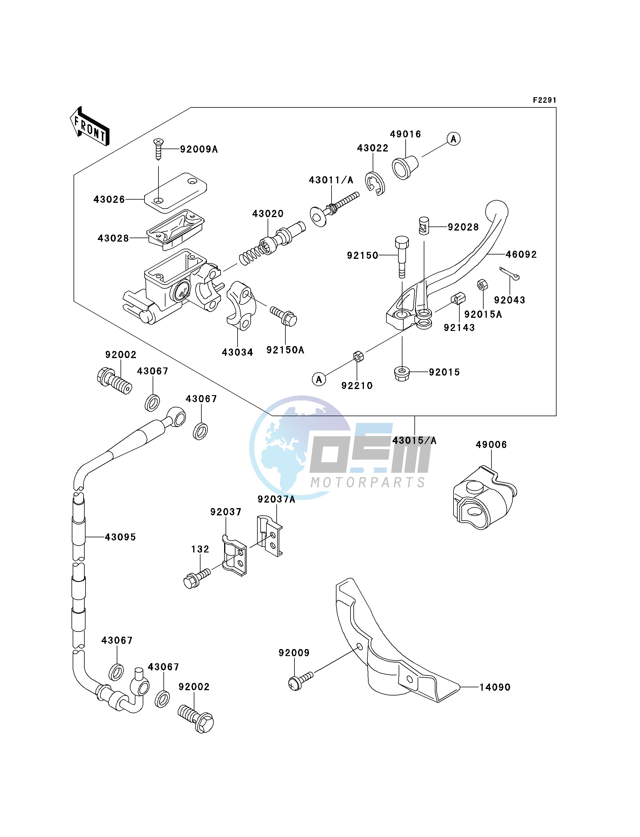 FRONT MASTER CYLINDER