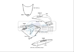 ZX-10R NINJA - 1000 cc (EU) drawing DECALS