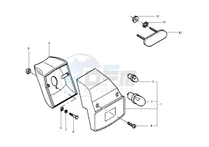 CIAO EURO2 50 drawing Taillight