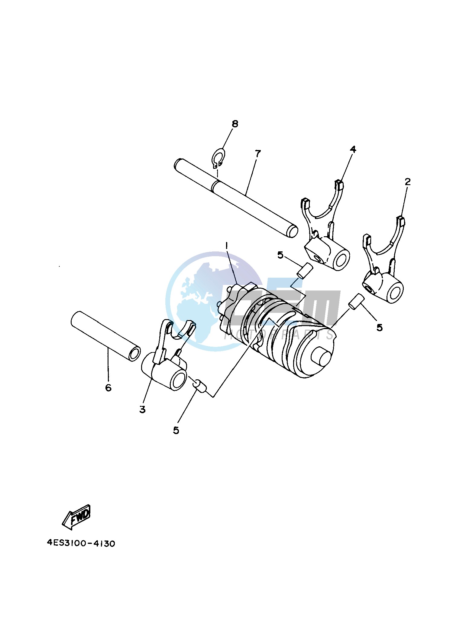 SHIFT CAM & FORK