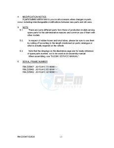 RM-Z250 (E3-E28) drawing * CATALOG PREFACE *