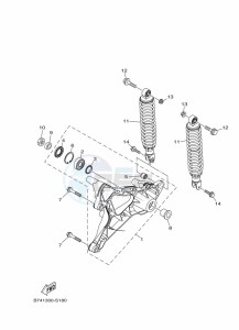 GPD125-A NMAX-125 (BALD) drawing LEG SHIELD