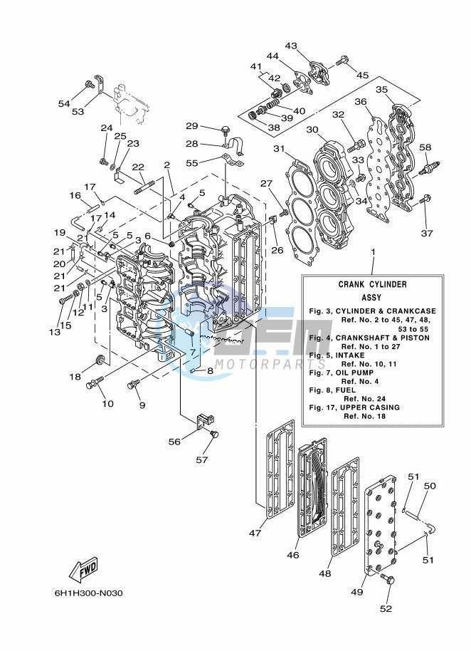 CYLINDER--CRANKCASE