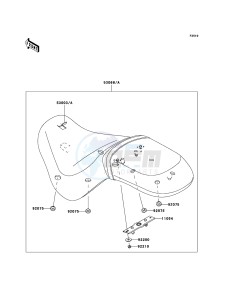 VN900_CLASSIC VN900BBFA GB XX (EU ME A(FRICA) drawing Seat