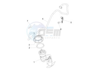 Liberty 125 4t 3v ie e3 drawing Supply system