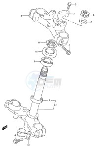 RM80 (P3-P28) drawing FRONT FORK BRACKET