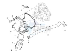 GTS 250 ie China drawing Cylinder head cover