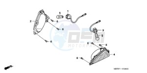 NT700VA Europe Direct - (ED) drawing WINKER