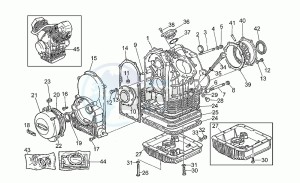 California 1100 EV (V11 EV Usa) EV (V11 EV Usa) drawing Crankcase I