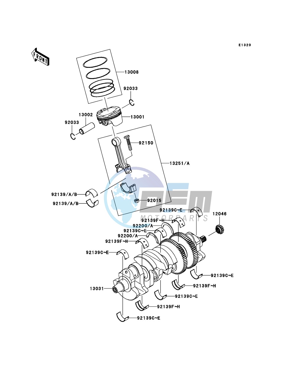 Crankshaft/Piston(s)