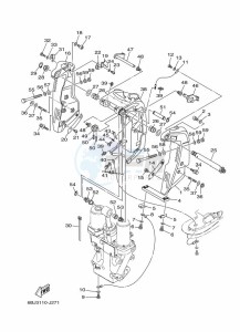 F350AETU drawing FRONT-FAIRING-BRACKET