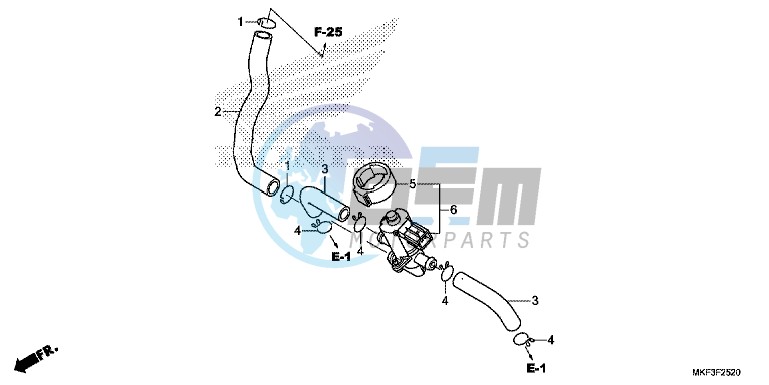 AIR INJECTION CONTROL VALVE