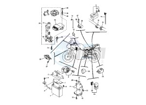 FZ6 FAZER 600 drawing ELECTRICAL DEVICES