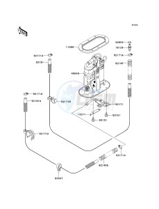 ZX 1200 A [NINJA ZX-12R] (A2) [NINJA ZX-12R] drawing FUEL PUMP