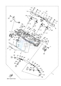 MTN1000 MT-10 MT-10 (B677) drawing INTAKE 2