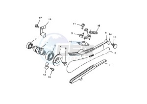 YP MAJESTY 125 drawing CAMSHAFT -CHAIN