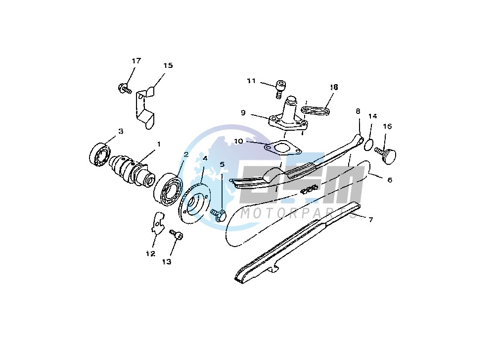 CAMSHAFT -CHAIN